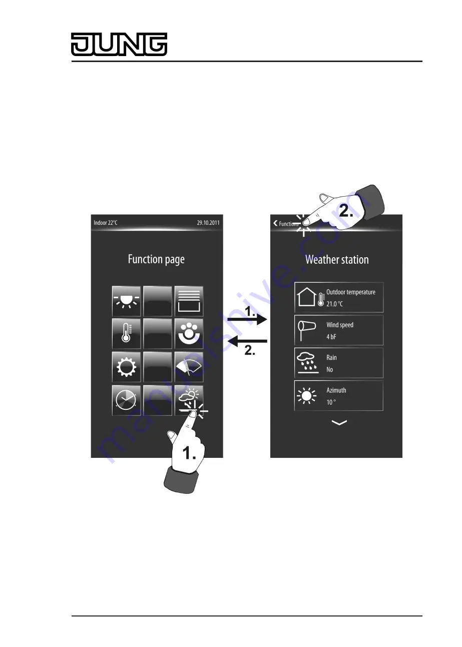 Jung Smart Control SC 1000 KNX Product Documentation Download Page 123