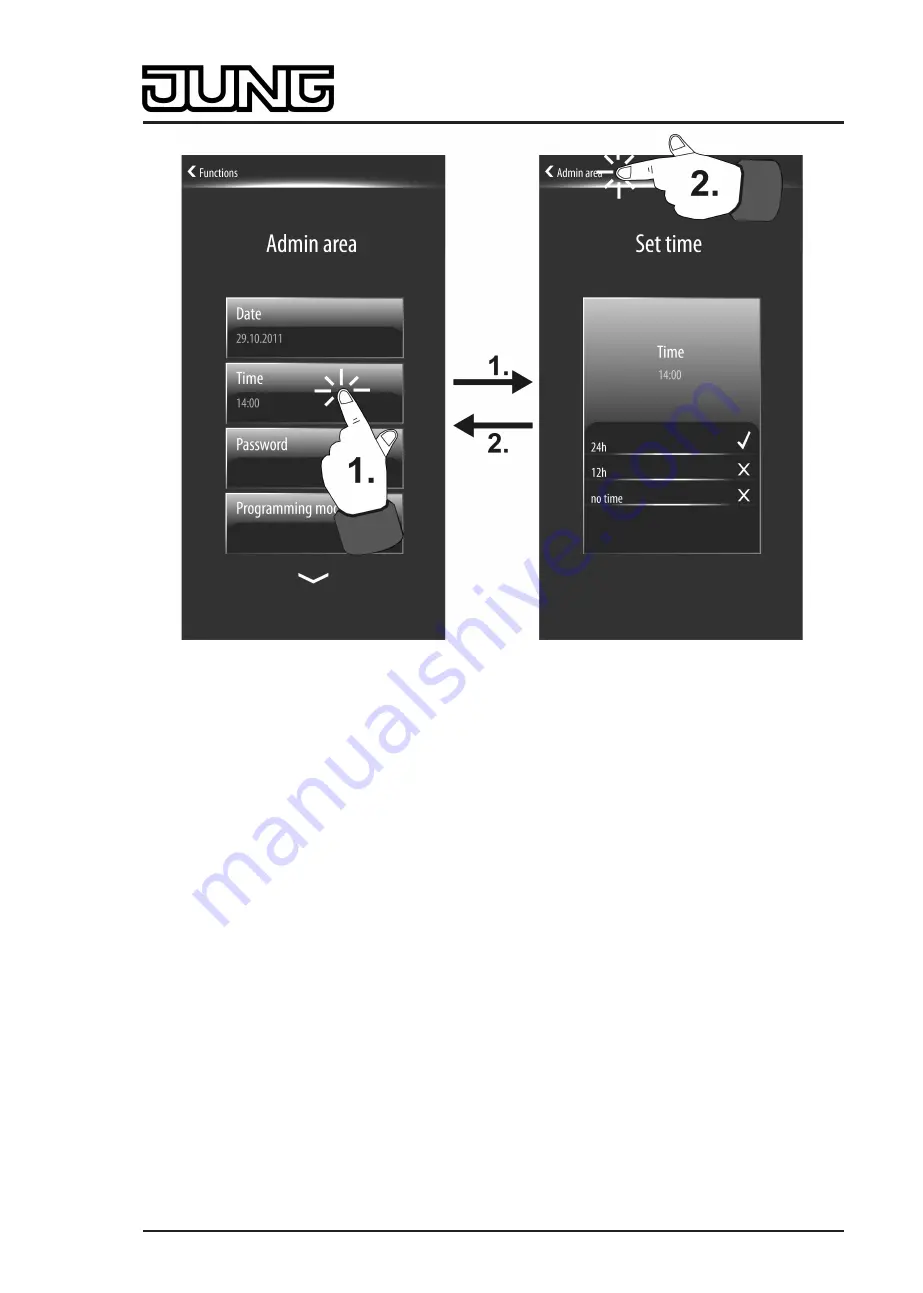 Jung Smart Control SC 1000 KNX Скачать руководство пользователя страница 132