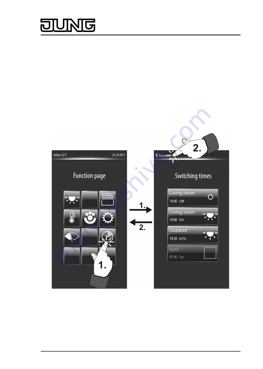 Jung Smart Control SC 1000 KNX Скачать руководство пользователя страница 233