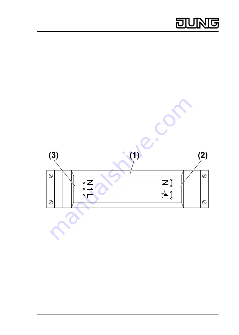 Jung TRONIC 247 EB Скачать руководство пользователя страница 1