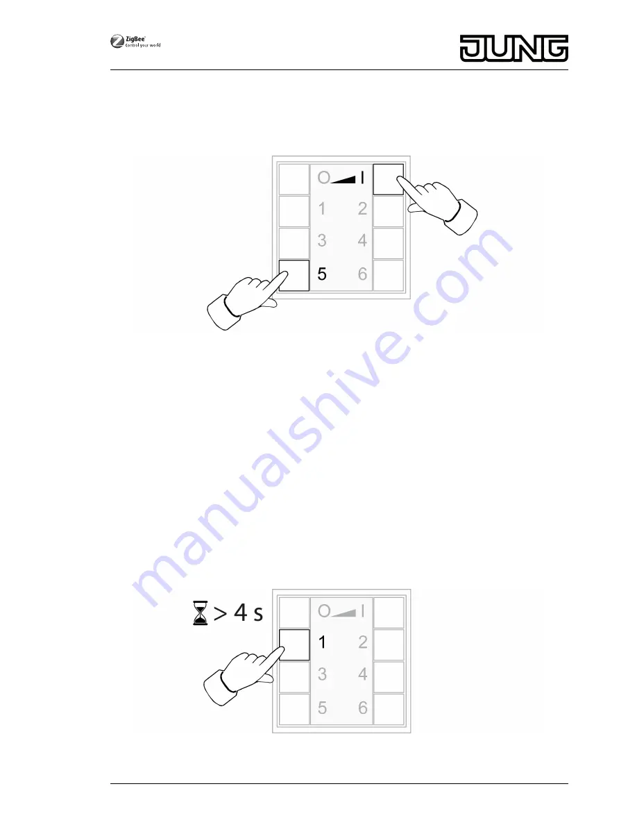 Jung ZLLA5004M Operating Instructions Manual Download Page 13