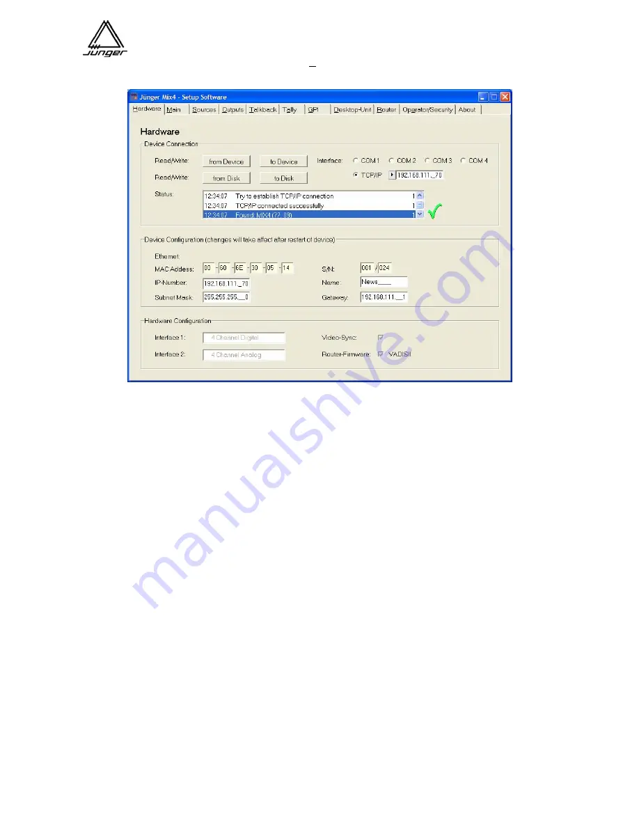 junger MIX4 Operation Manual Download Page 28