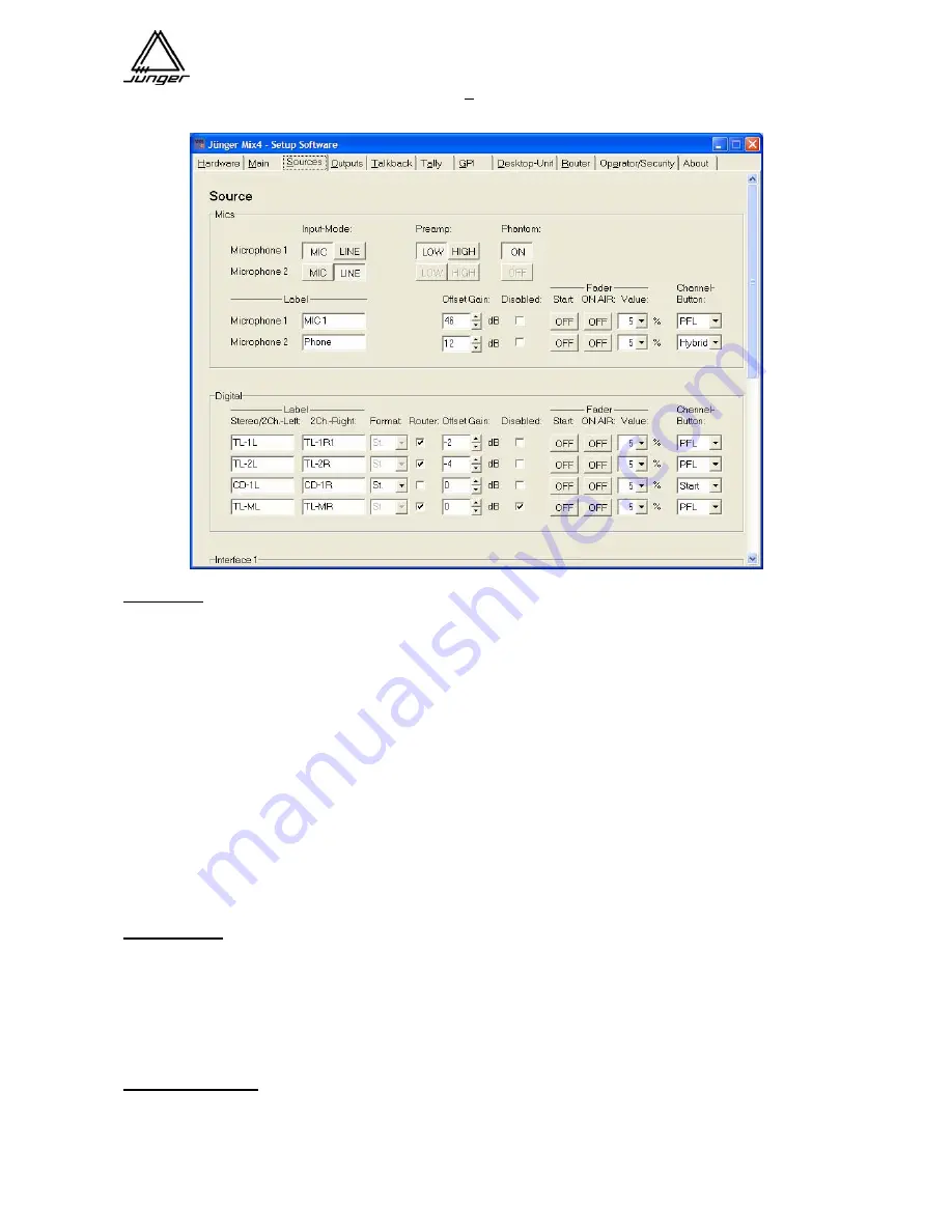 junger MIX4 Operation Manual Download Page 30