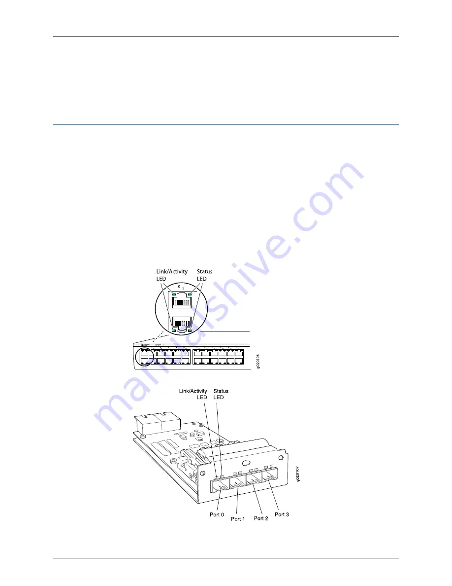 Juniper EX3200 Series Hardware Manual Download Page 43