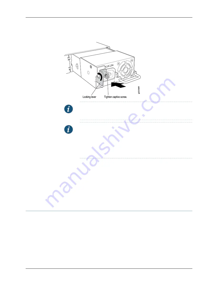 Juniper EX3200 Series Hardware Manual Download Page 214