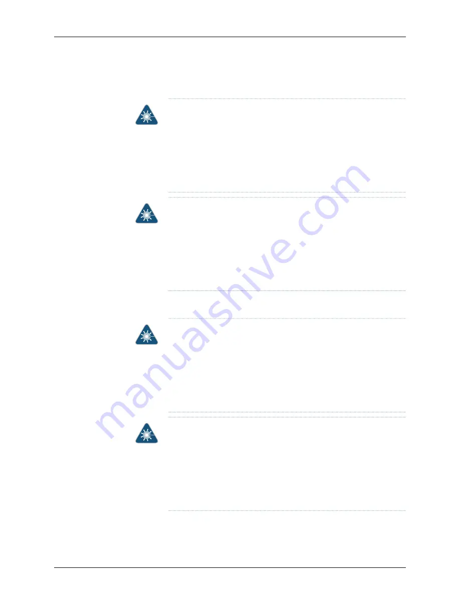 Juniper EX3200 Series Hardware Manual Download Page 279