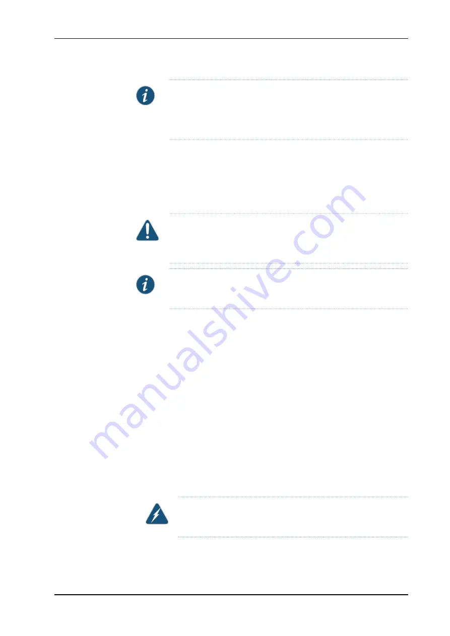 Juniper Juniper Networks Hardware Manual Download Page 202