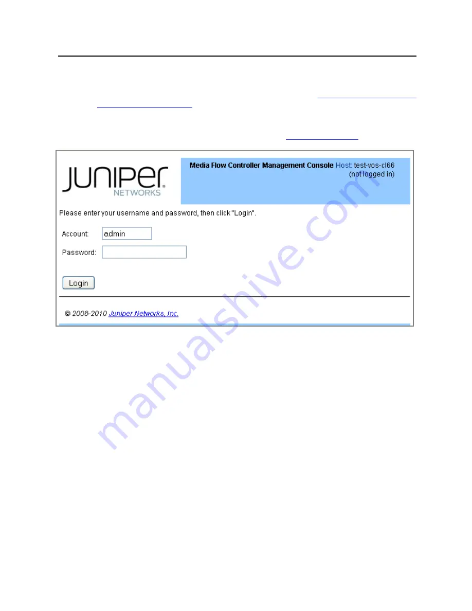 Juniper MEDIA FLOW CONTROLLER 2.0.4 - Administrator'S Manual Download Page 110