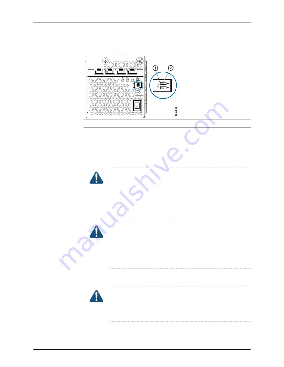 Juniper PTX3000 Quick Start Manual Download Page 21