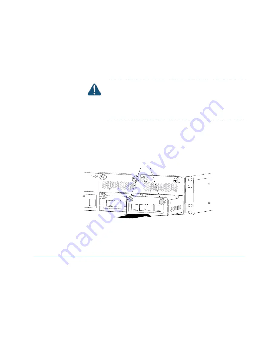 Juniper QFabric QFX3008-I Скачать руководство пользователя страница 343