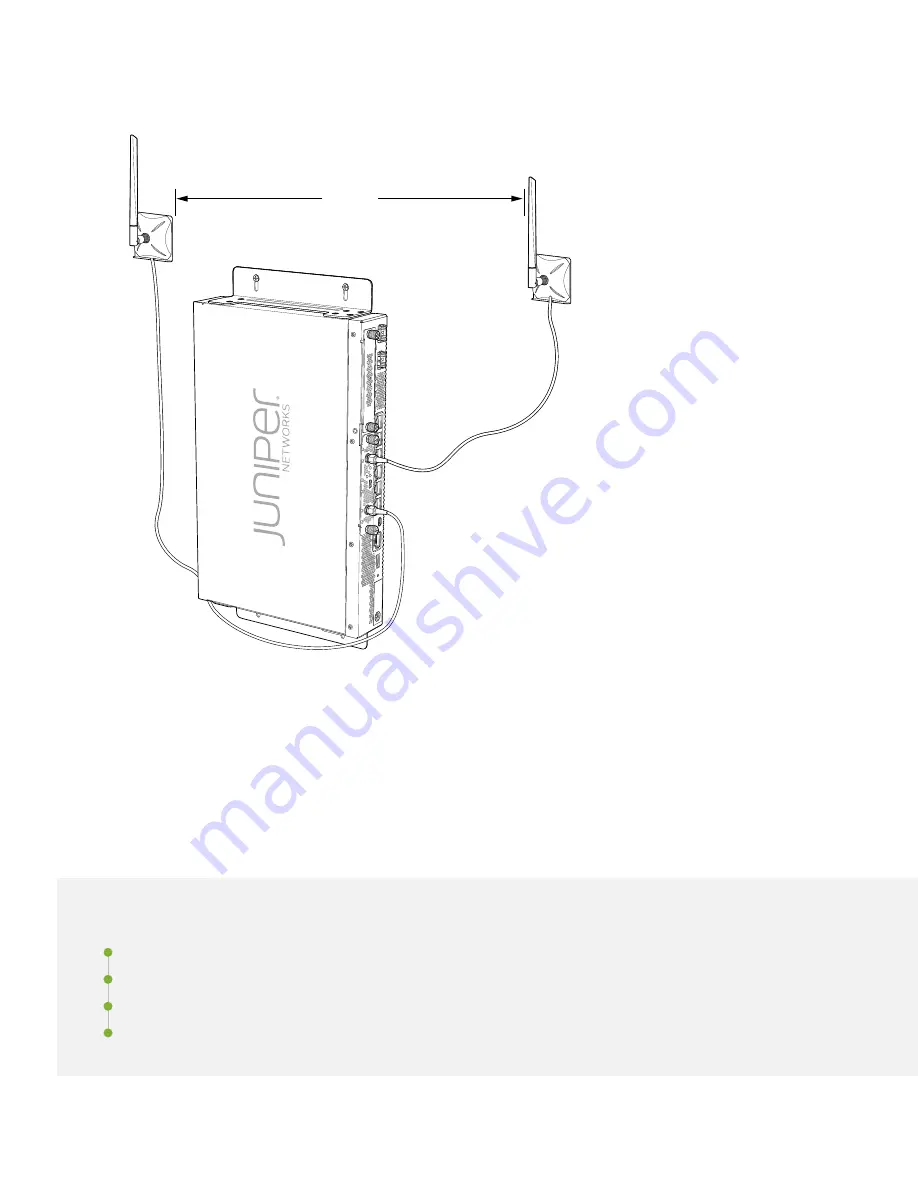 Juniper SRX-MP-WLAN-IL Скачать руководство пользователя страница 22