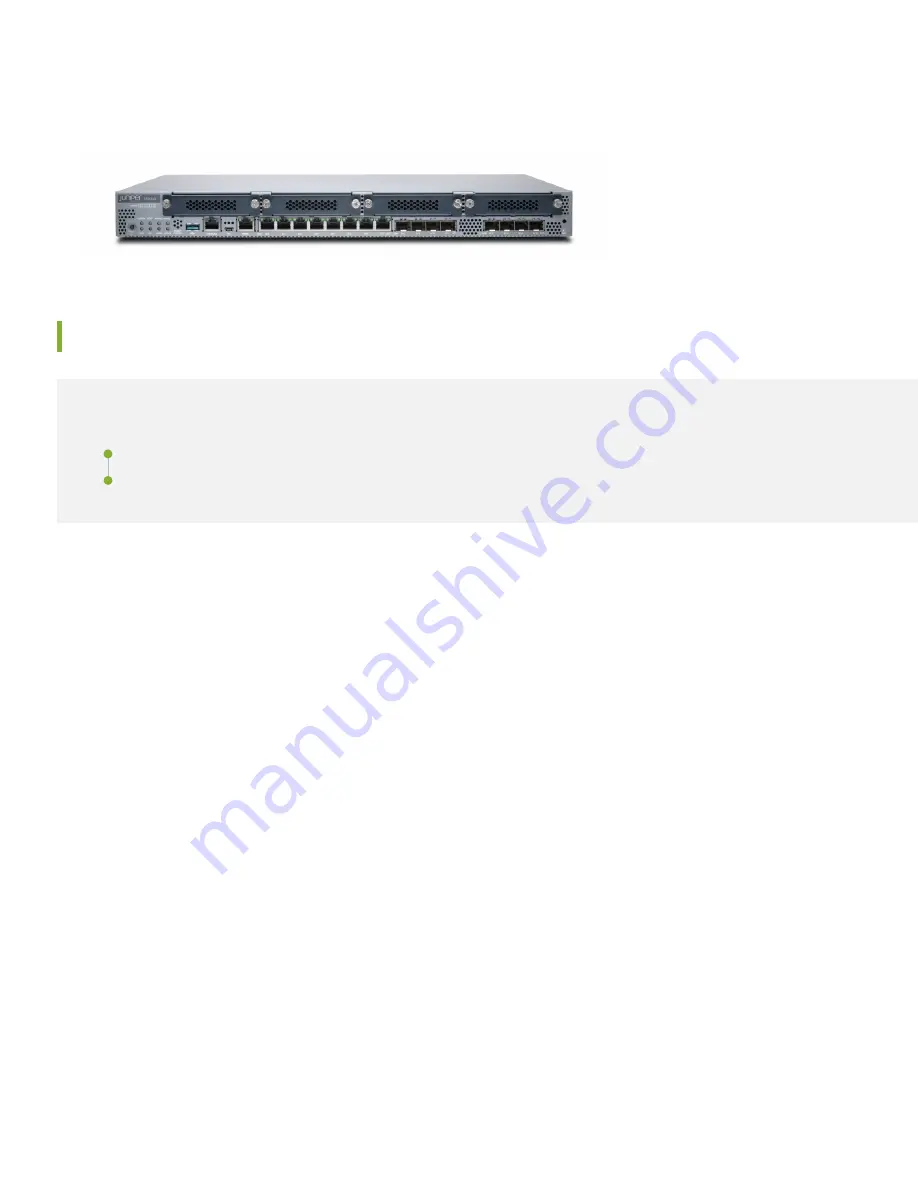 Juniper SRX345 Скачать руководство пользователя страница 2