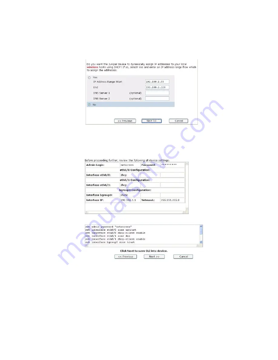 Juniper SSG 20-WLA Hardware Installation And Configuration Manual Download Page 79