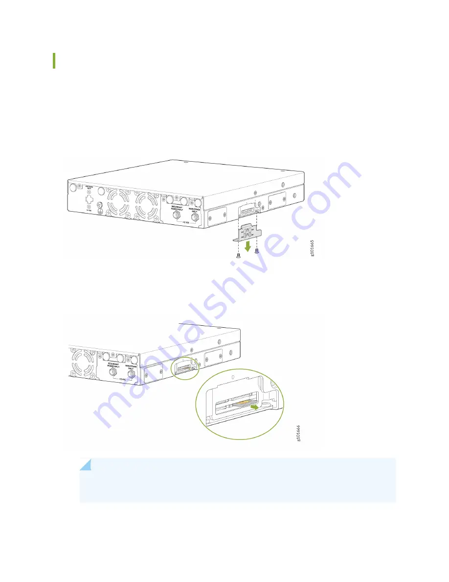 Juniper SSR130 Hardware Manual Download Page 34