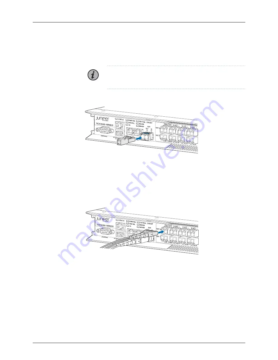 Juniper TCX1000 Скачать руководство пользователя страница 13