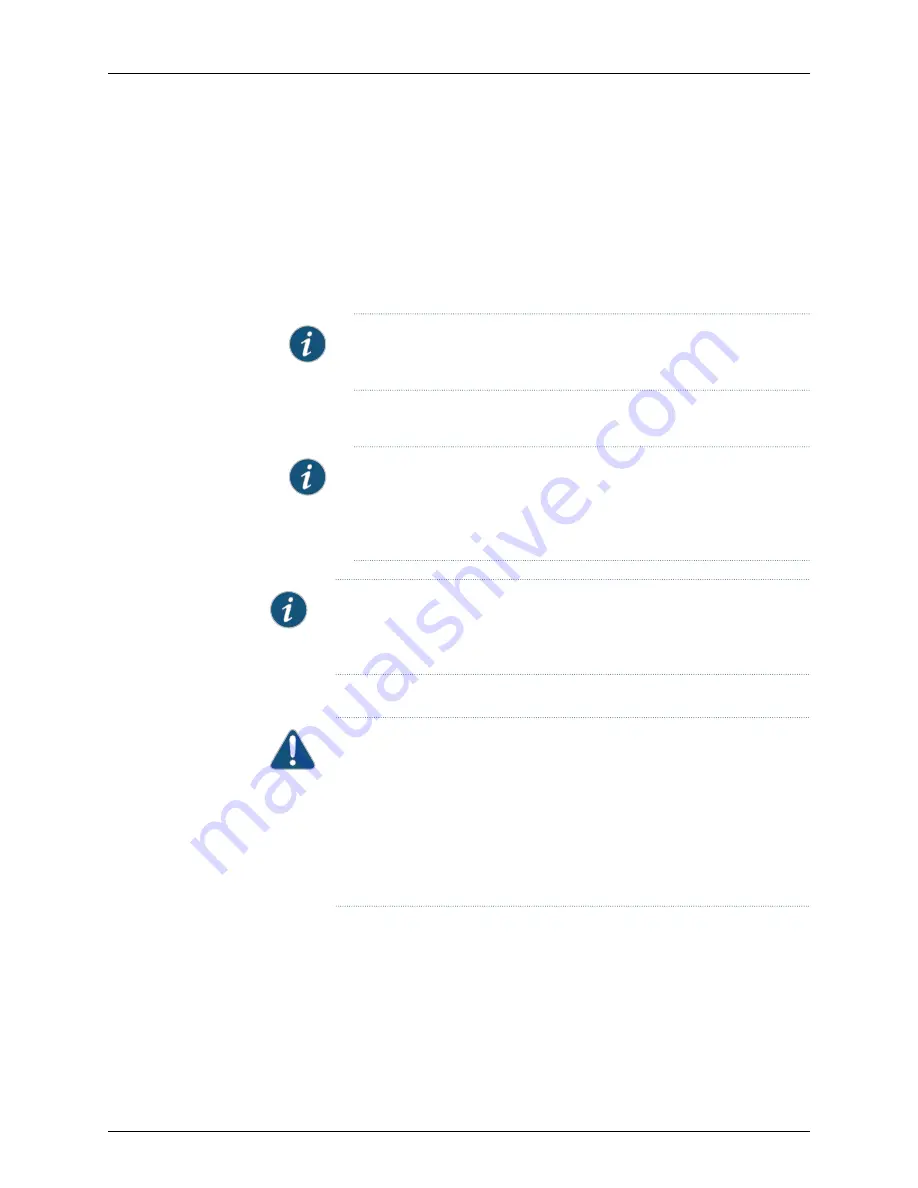 Juniper TX MATRIX Hardware Manual Download Page 207