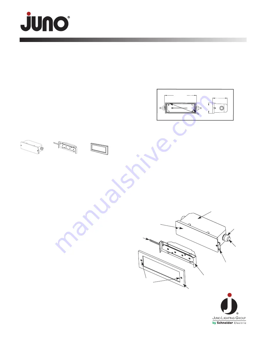 JUNO IC115LED Installation Instructions Download Page 2