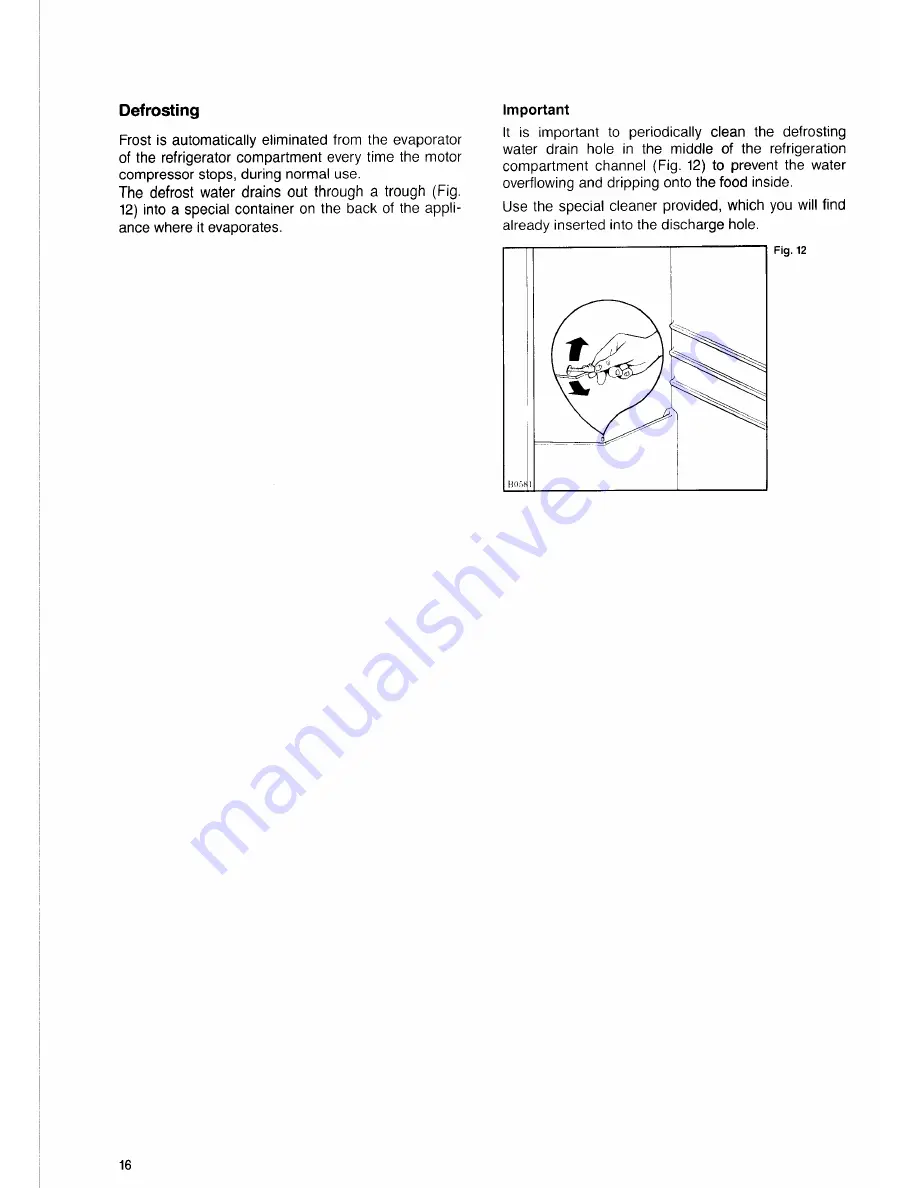 JUNO IKI1030 Instruction Book Download Page 8