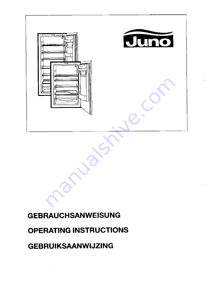 JUNO JKI6050 Скачать руководство пользователя страница 1