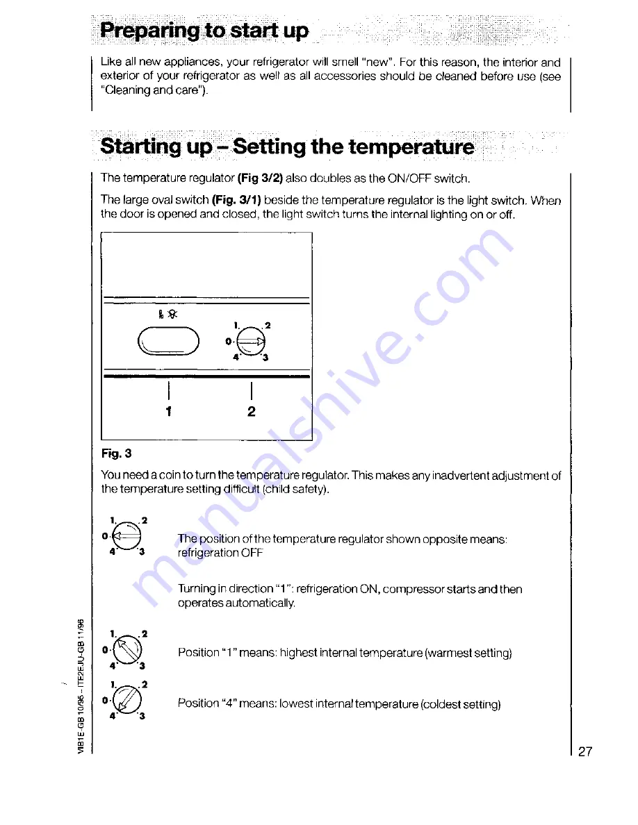 JUNO JKI6050 Operating Instructions Manual Download Page 9