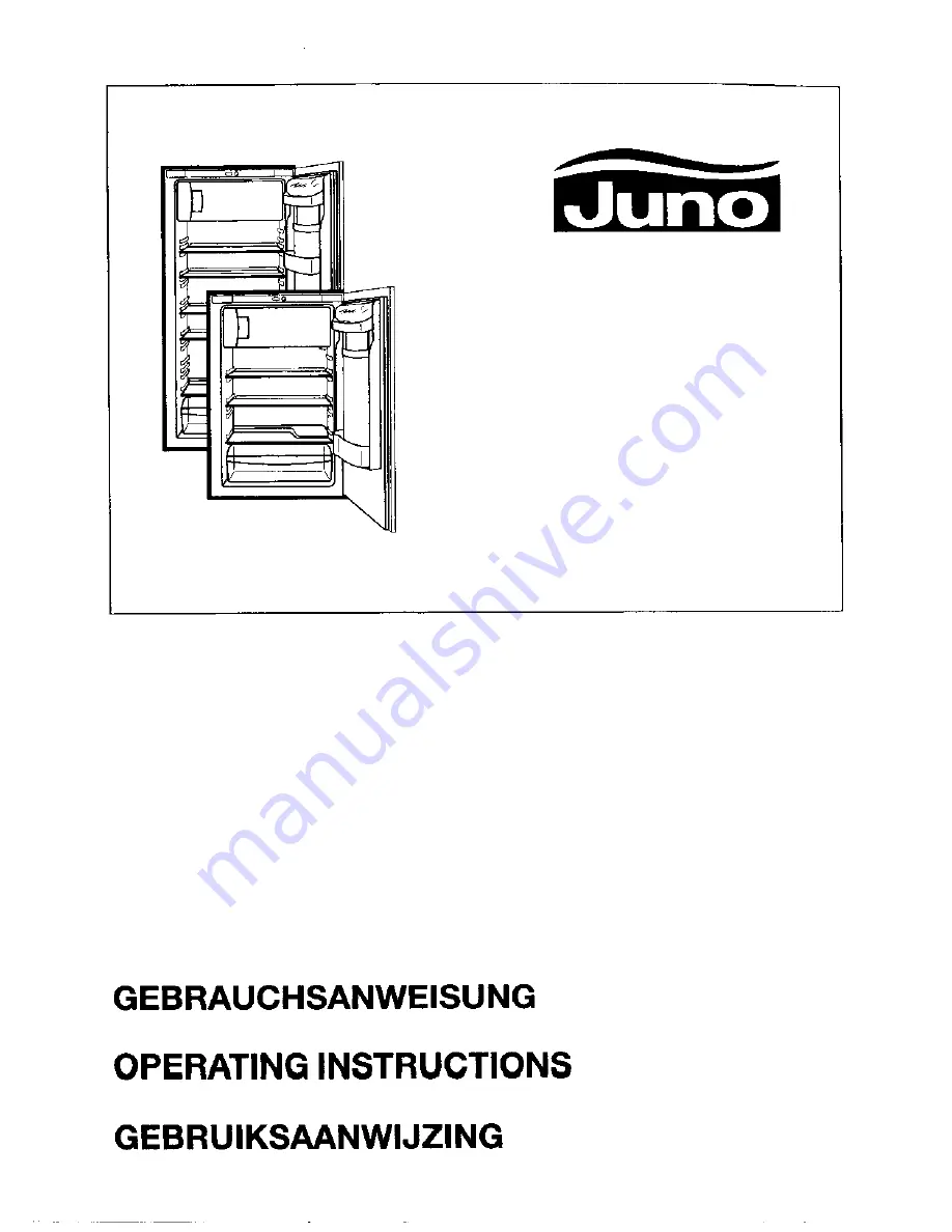 JUNO JKI6420 Скачать руководство пользователя страница 1