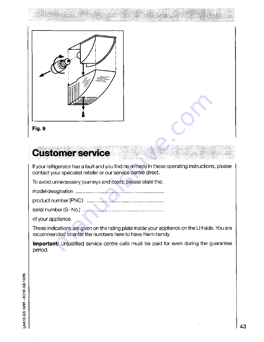 JUNO JKI6420 Operating Instructions Manual Download Page 21