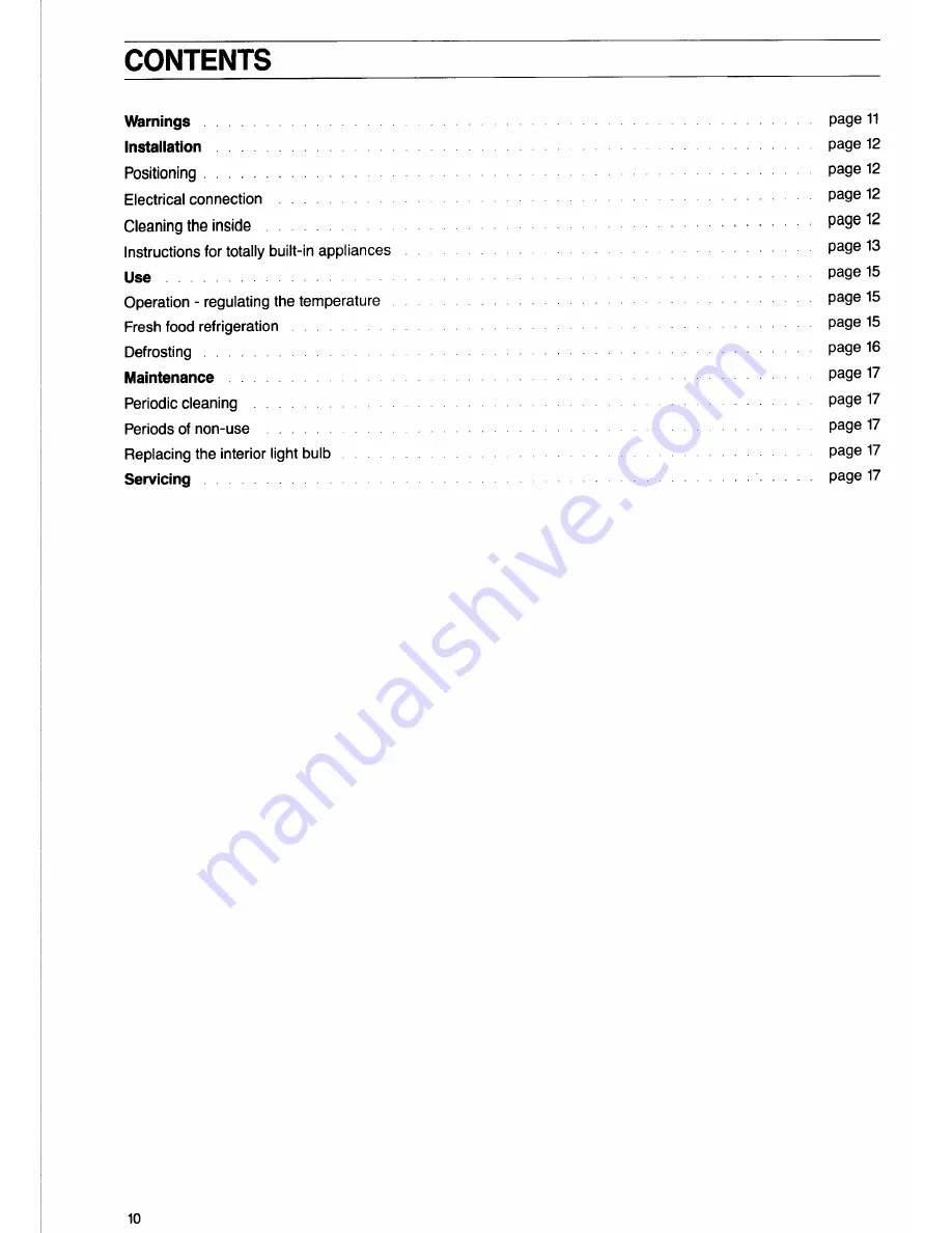 JUNO Le Maitre JKI1031 Operating Instructions Manual Download Page 3