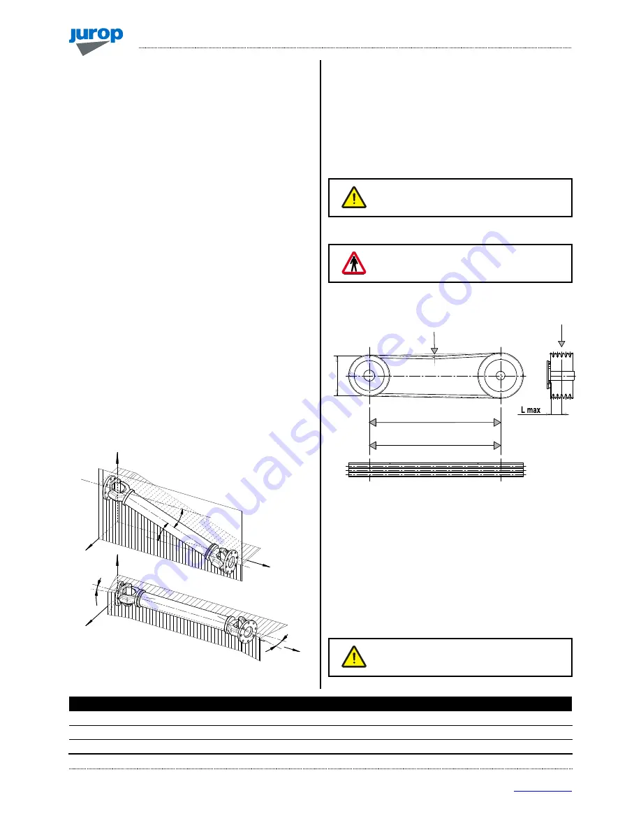 jurop PN 130 Instructions For Installation, Use And Maintenance Manual Download Page 12