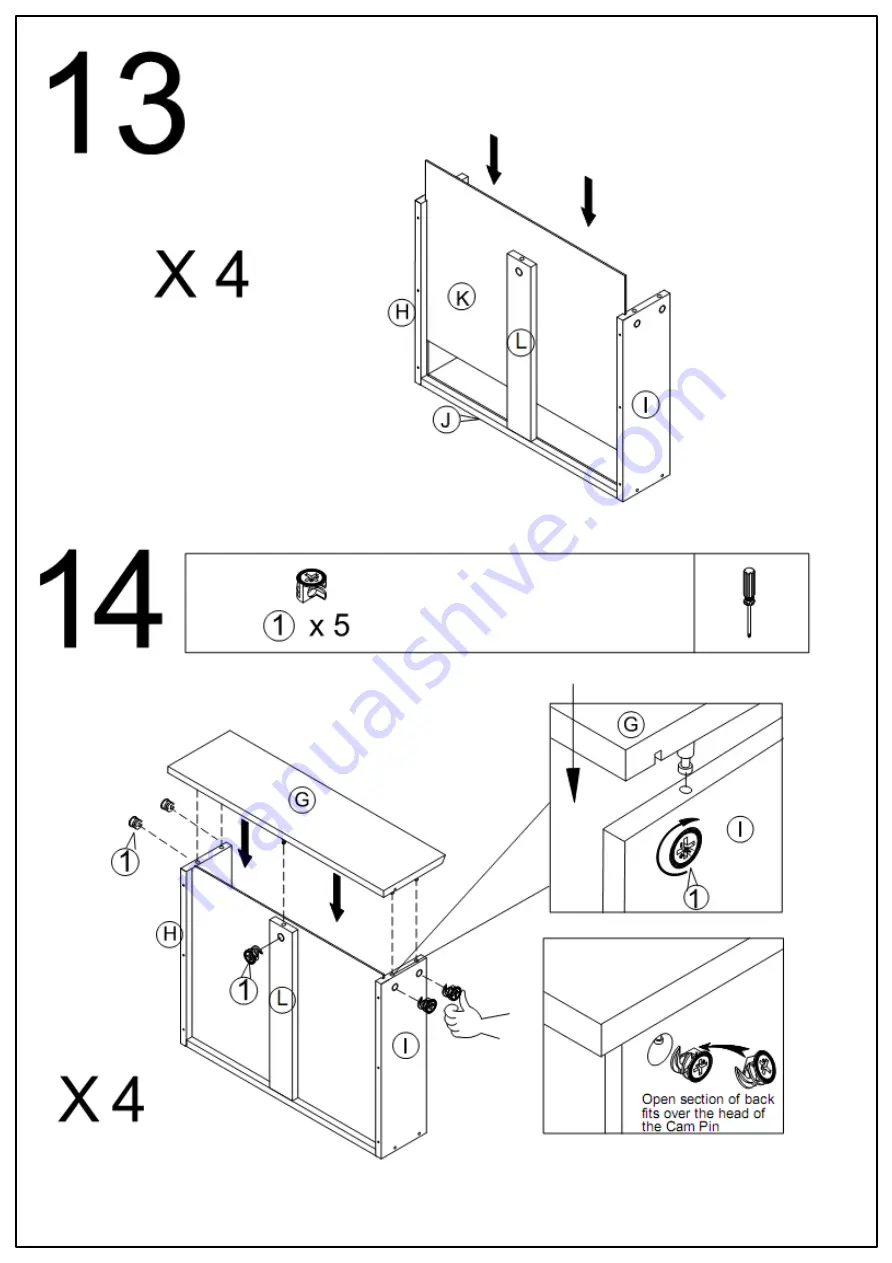 JWA 69630 Assembly Instruction Manual Download Page 12