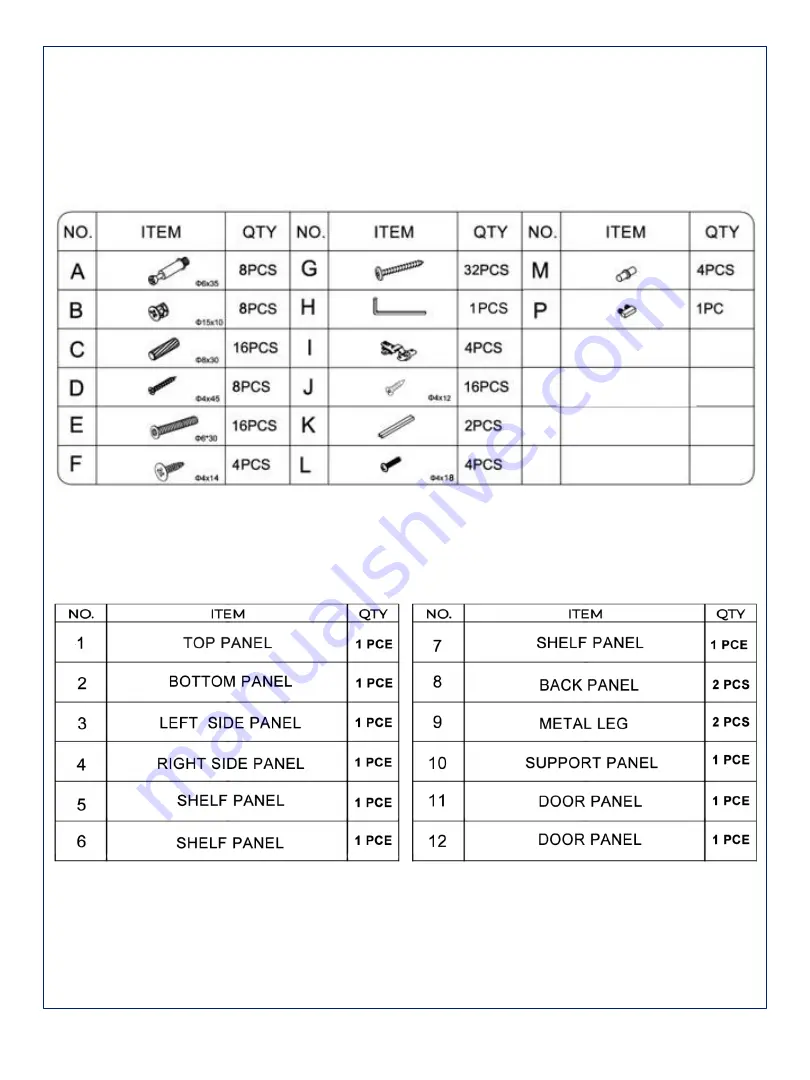 JWA ALAN 69643 Assembly Instruction Manual Download Page 3