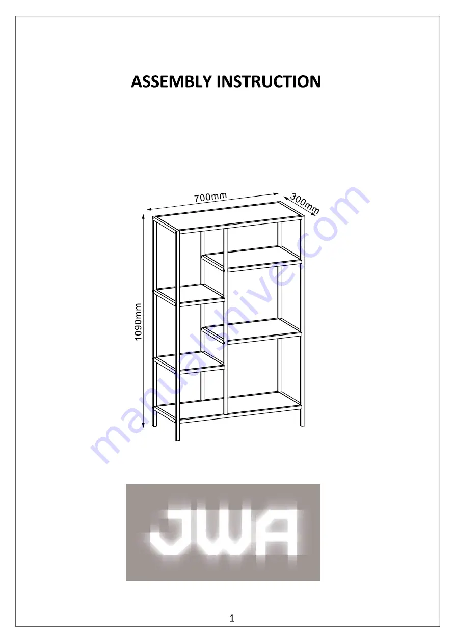 JWA AMELIE 75120 Скачать руководство пользователя страница 1