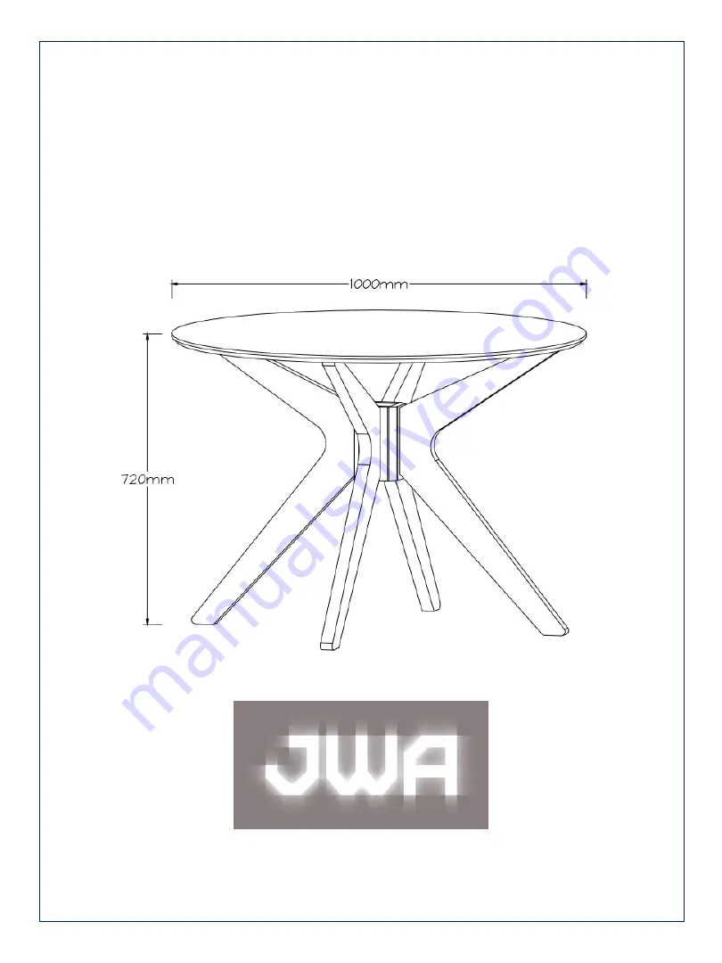 JWA Cara 71525 Скачать руководство пользователя страница 1