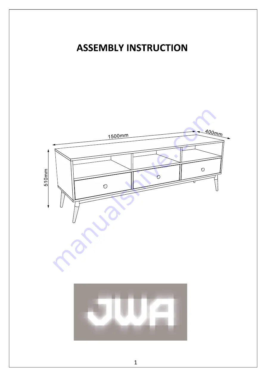 JWA COBB 75147 Скачать руководство пользователя страница 1