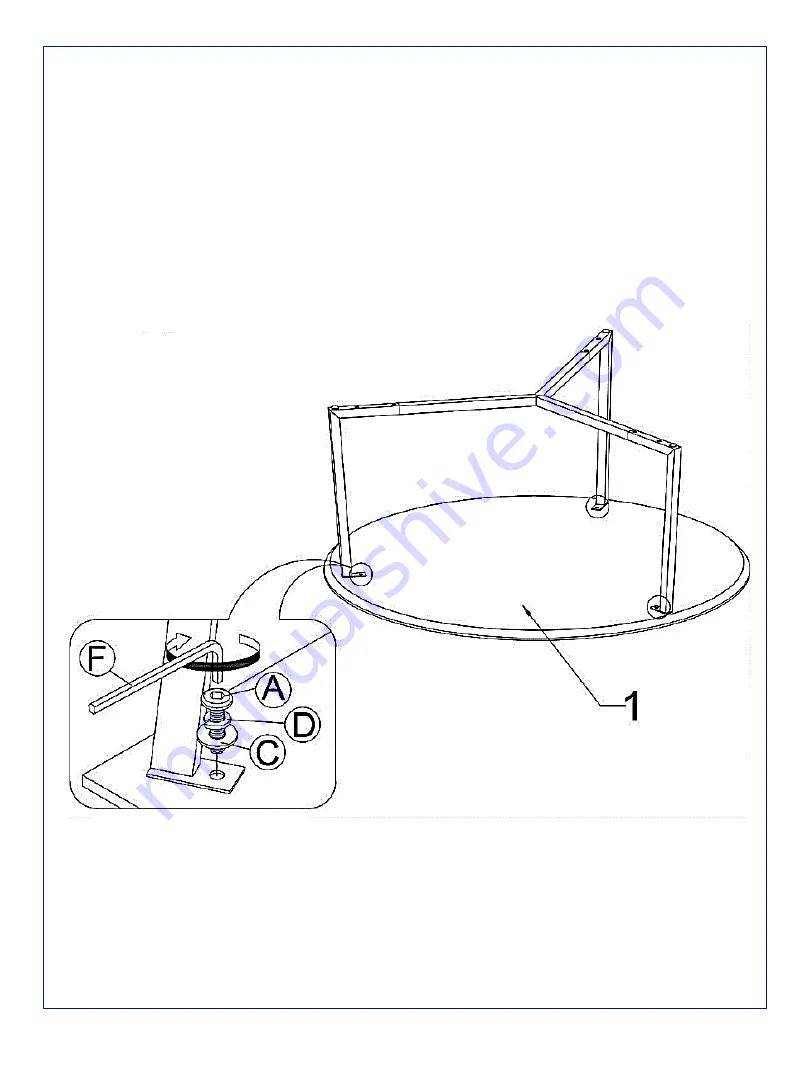 JWA DARLINGTON 68950 Assembly Instruction Manual Download Page 5