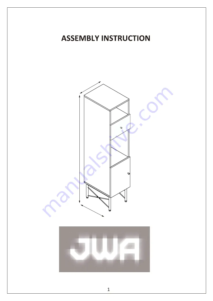 JWA DEAN 75110 Скачать руководство пользователя страница 1