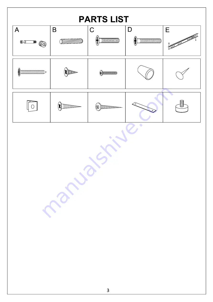 JWA DEAN 75111 Assembly Instruction Manual Download Page 3