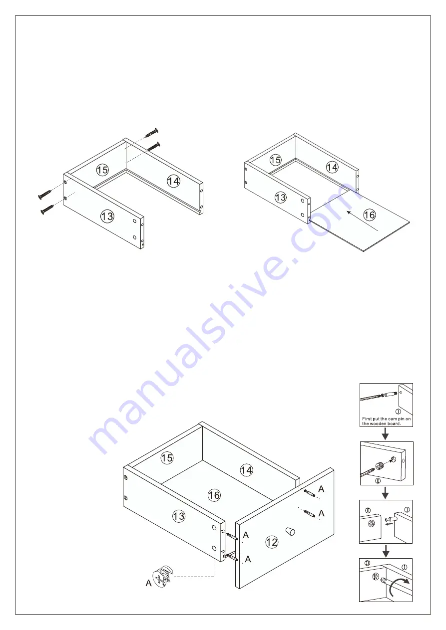 JWA Dean 75112 Assembly Instruction Manual Download Page 12