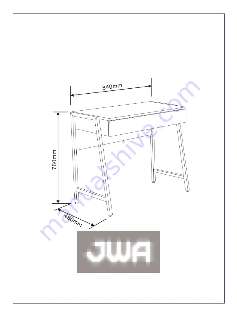 JWA EDGAR 68430 Assembly Instruction Manual Download Page 1