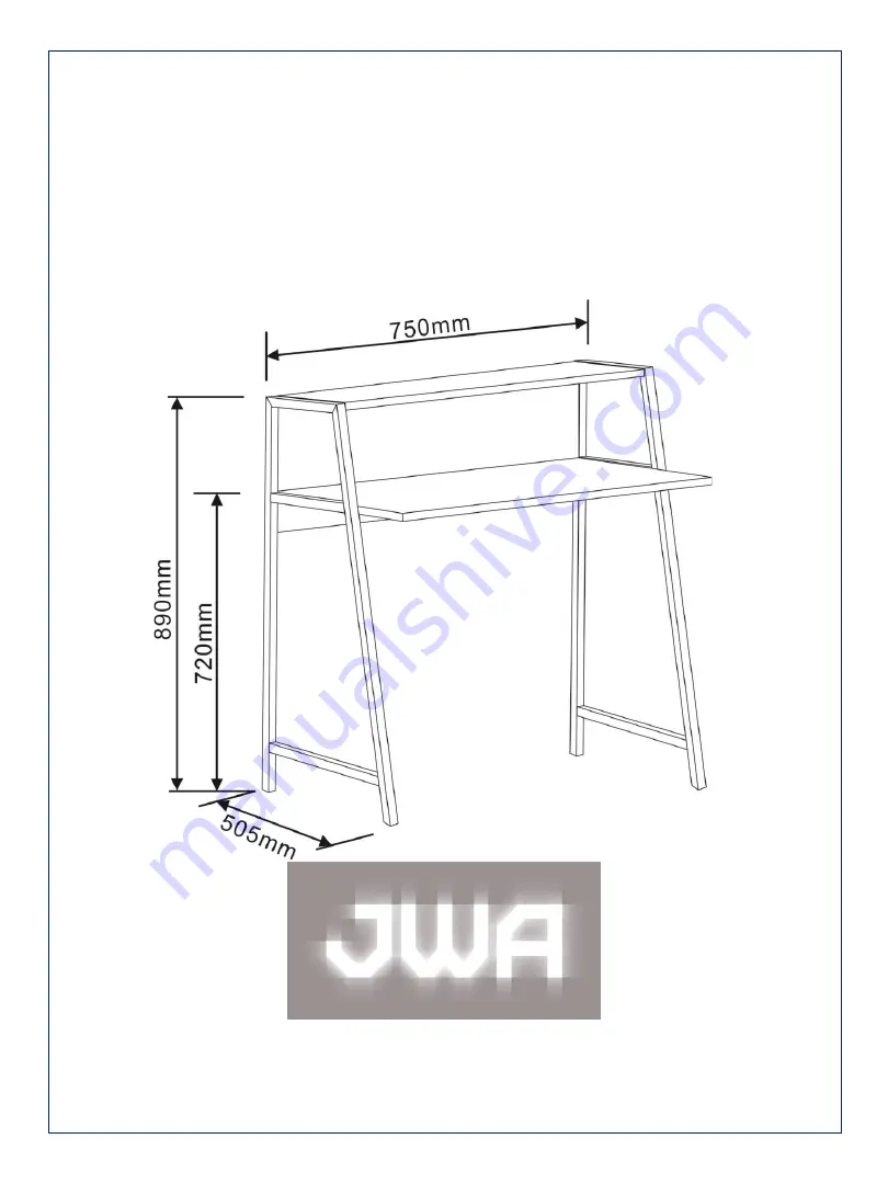 JWA EDGAR 68432 Assembly Instruction Manual Download Page 1