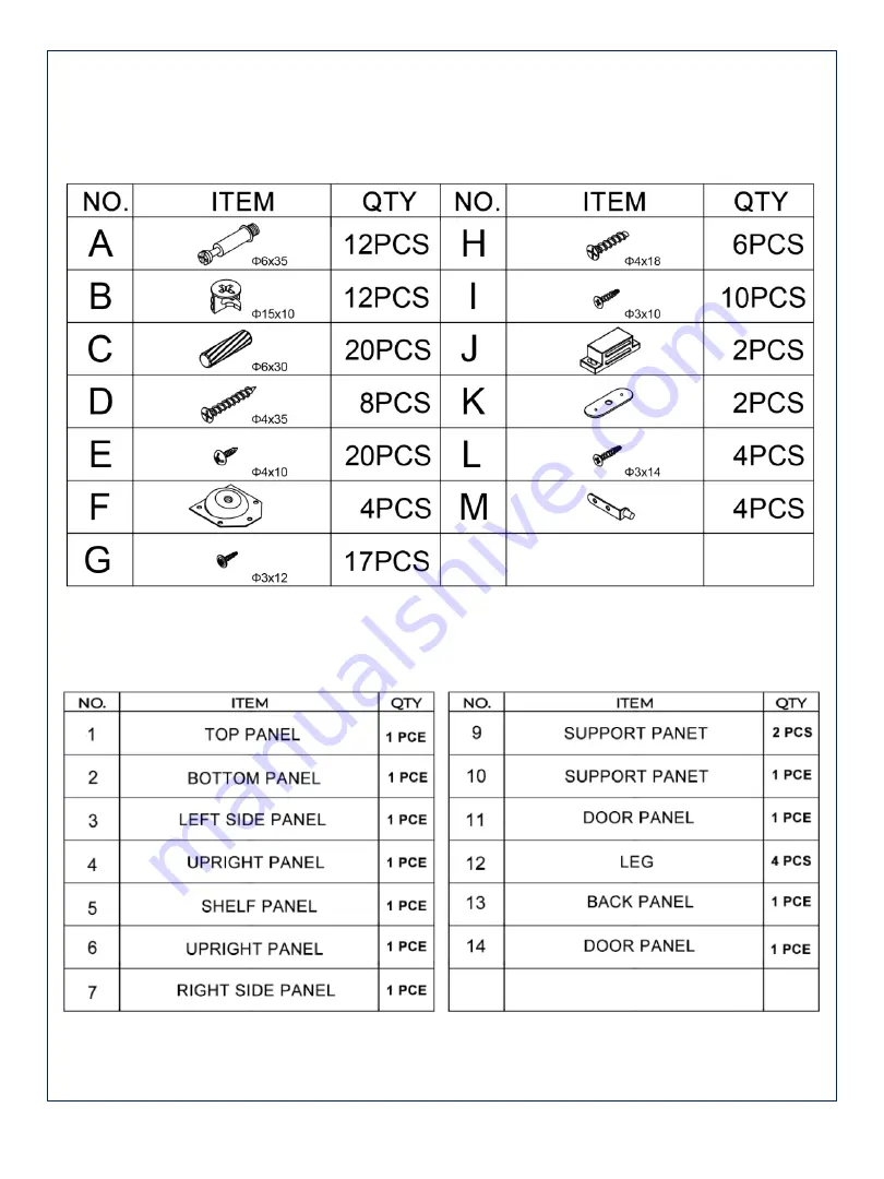 JWA EDMUNDSTON 69390 Assembly Instruction Manual Download Page 3