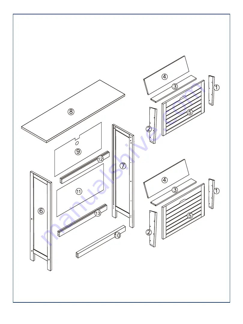 JWA ERICA 69386 Assembly Instruction Manual Download Page 3