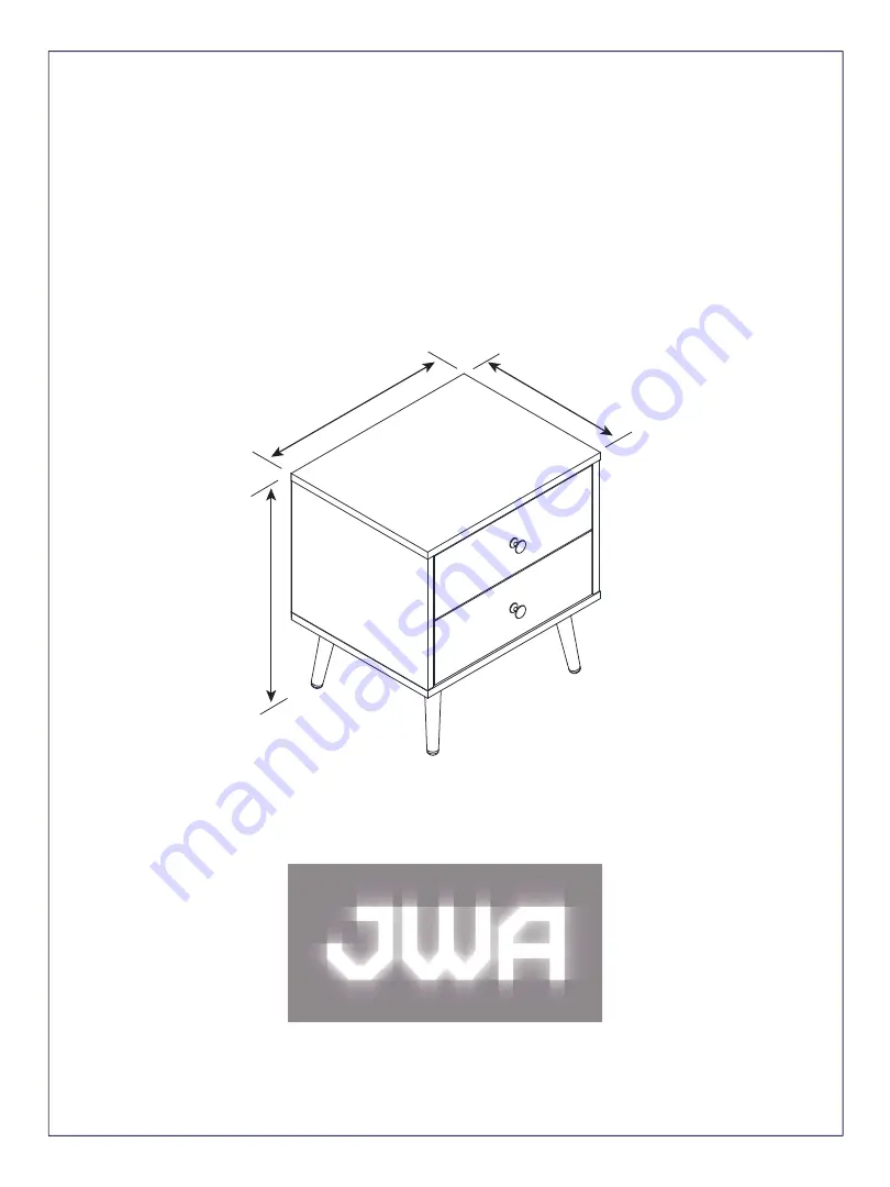 JWA GORDON 74175 Скачать руководство пользователя страница 1