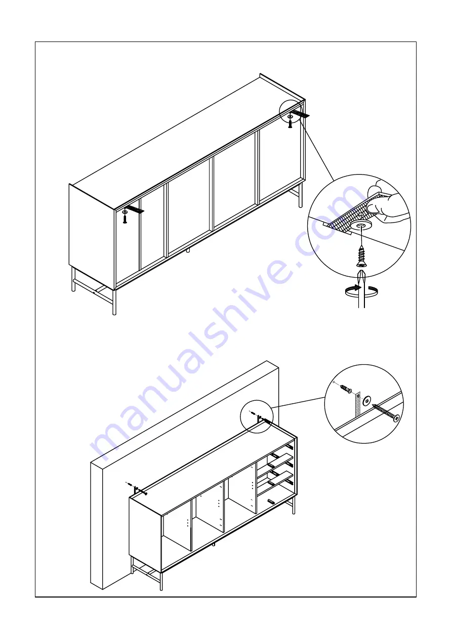 JWA Herring Buffect 73676 Assembly Instruction Manual Download Page 14