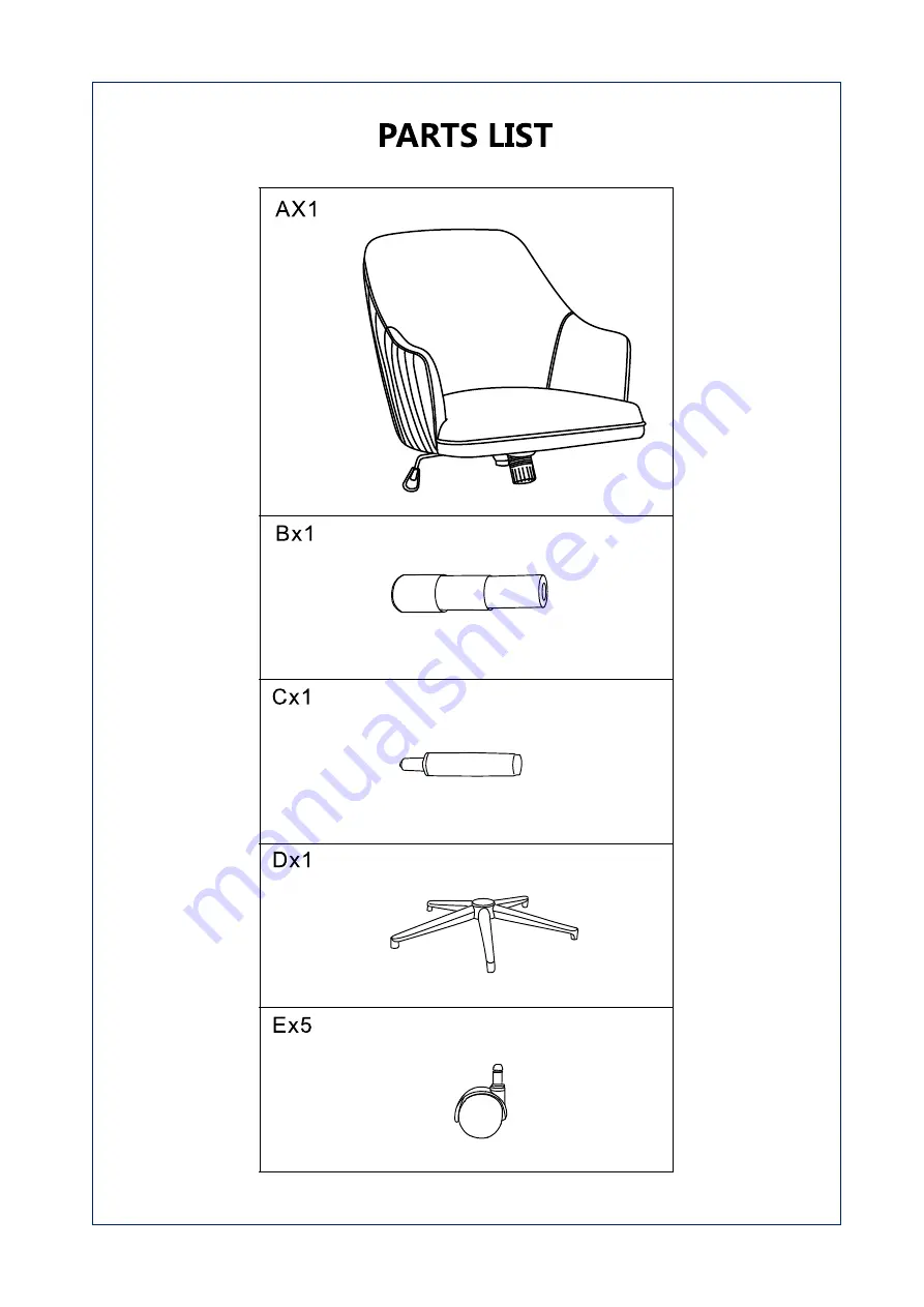 JWA Horatio 69393 Assembly Instructions Manual Download Page 3