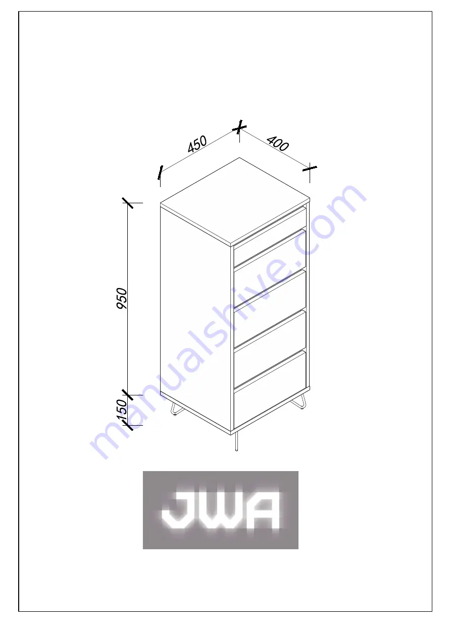 JWA JARVIS 74673 Скачать руководство пользователя страница 1