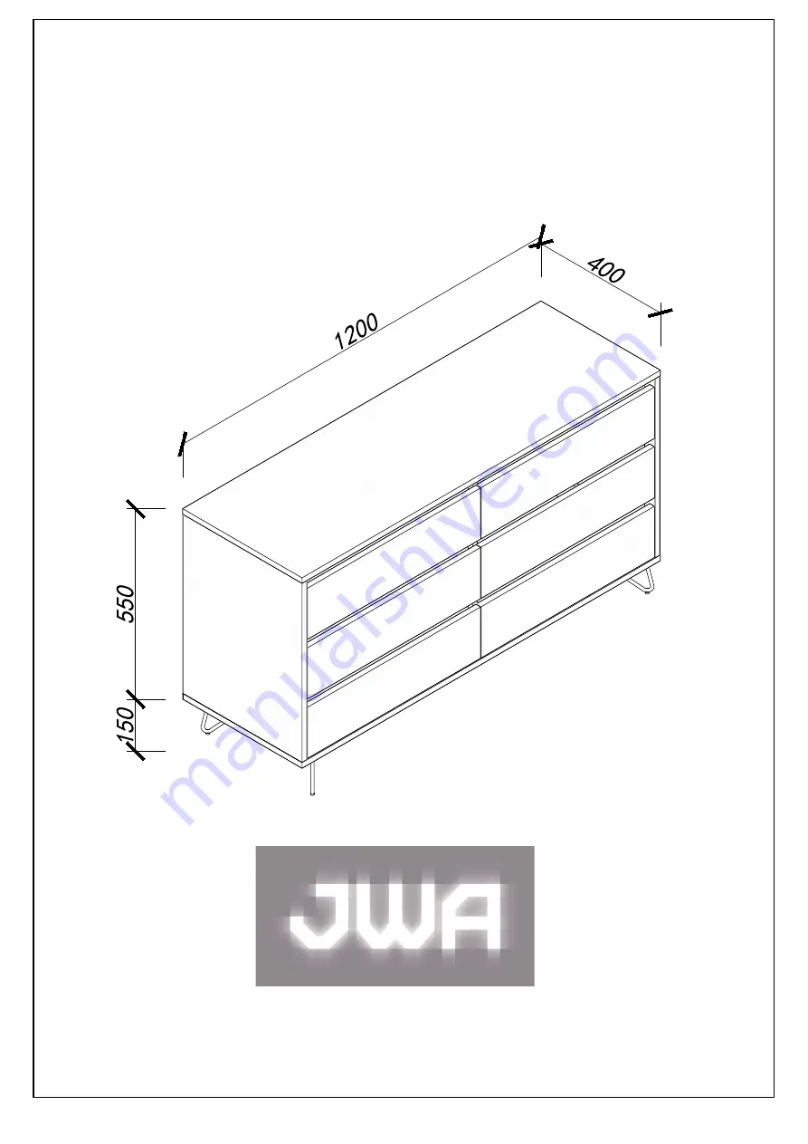 JWA JARVIS 74674 Скачать руководство пользователя страница 1