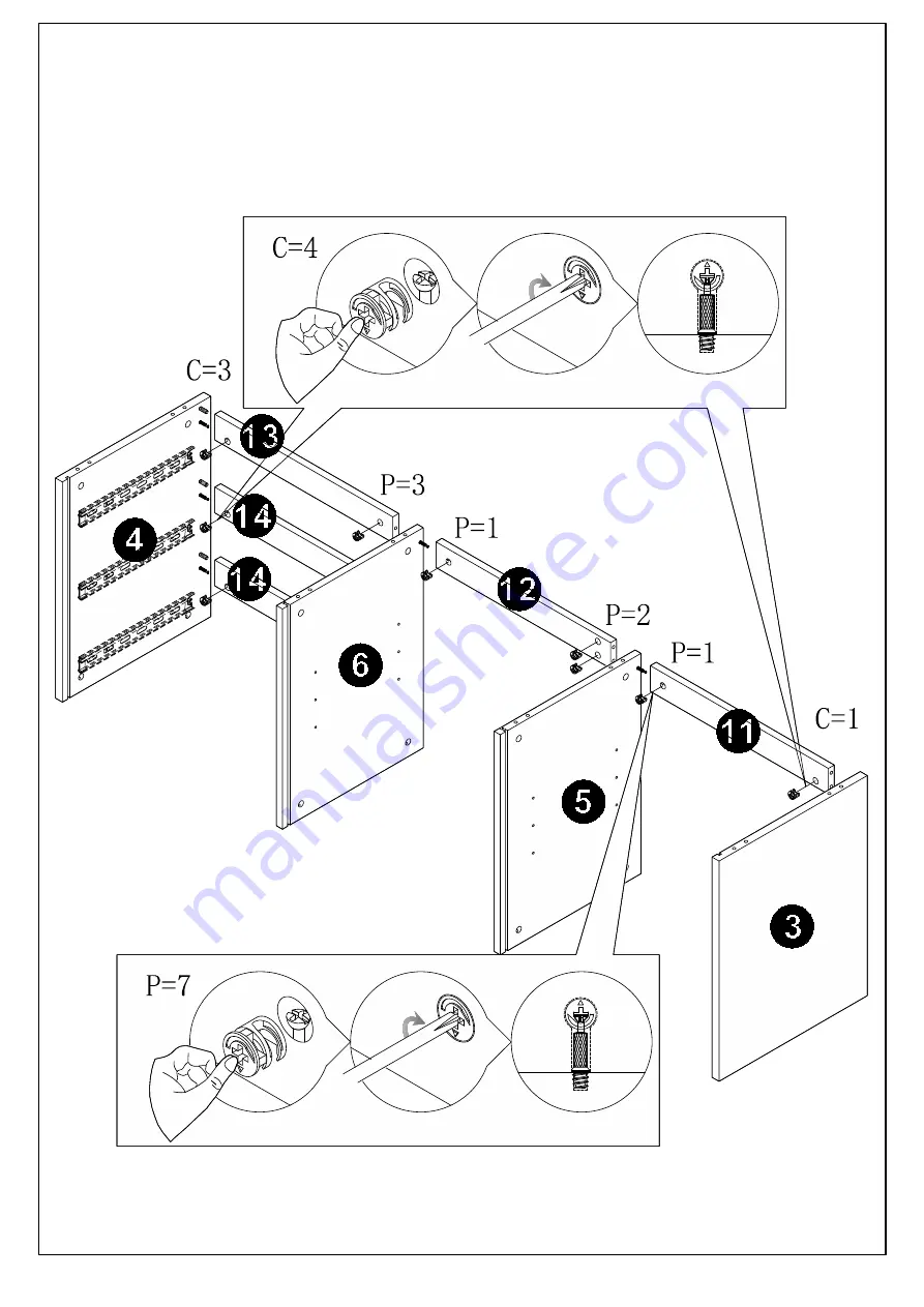 JWA JARVIS 74679 Assembly Instruction Manual Download Page 8