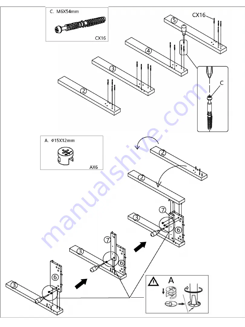 JWA Marcellus 70901 Assembly Instruction Manual Download Page 5