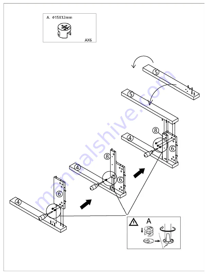 JWA Marcellus 70901 Assembly Instruction Manual Download Page 6