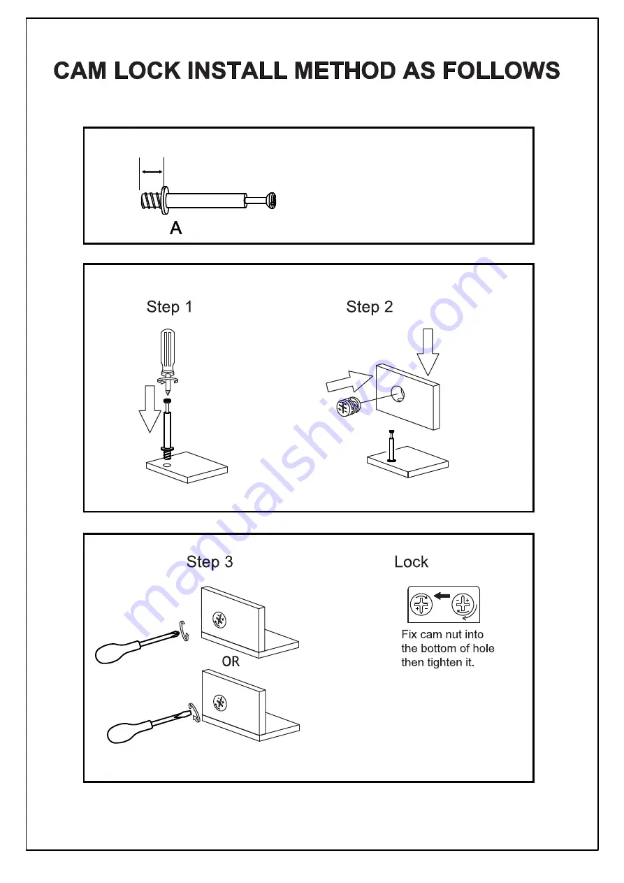 JWA MILLS 74698 Assembly Instruction Manual Download Page 3